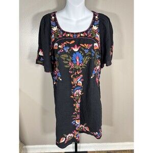 French Connection Women's Embroidered Details Dress Size 10